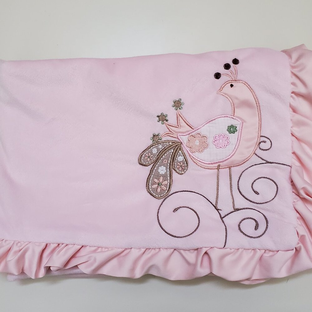 Lambs & Ivy crib blanket